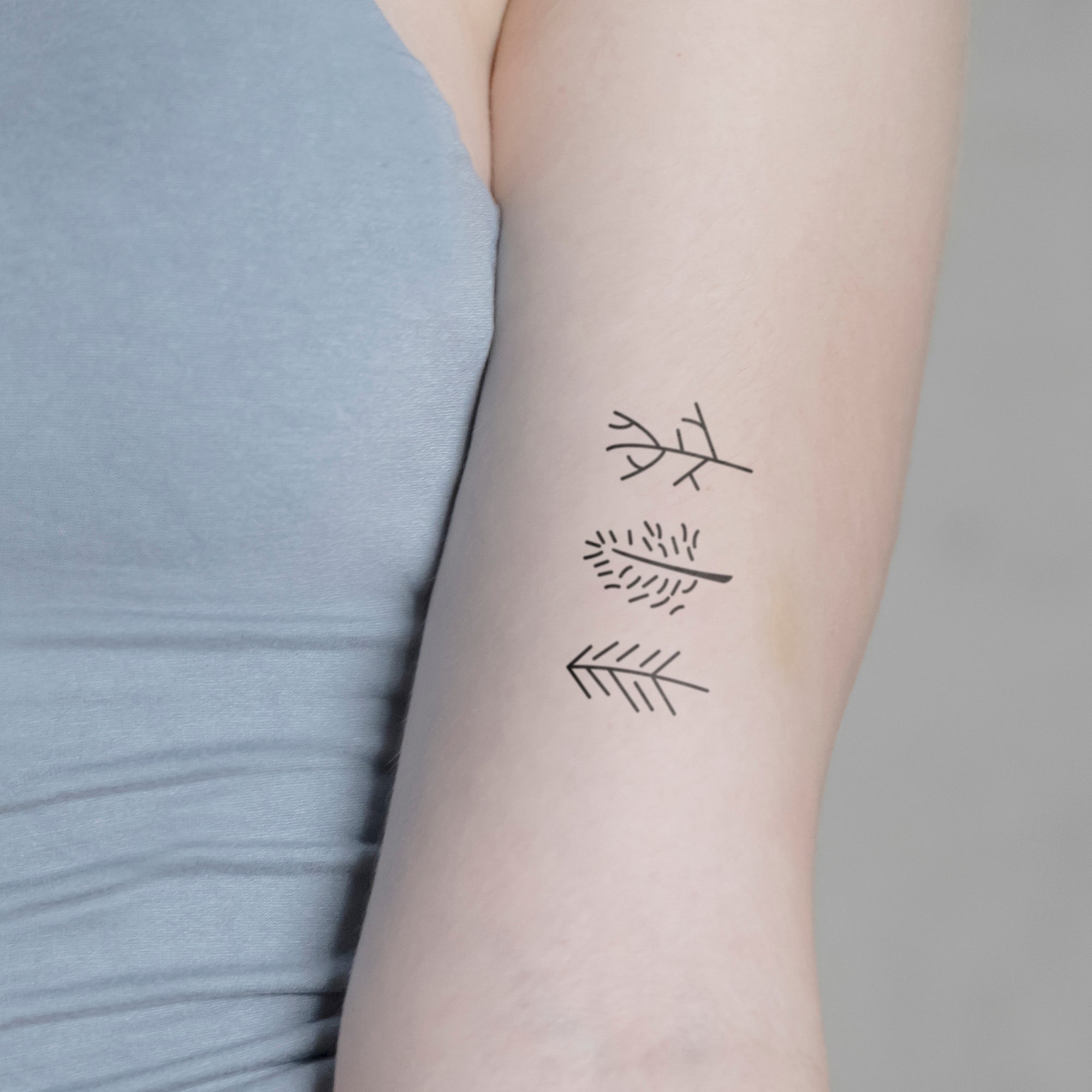 Simple arrow forearm tattoo - Tattoogrid.net